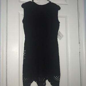 Stella Luce Black dress with crochet